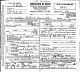 Sarah E. BANKS Hamilton death certificate