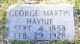 George Martin HAYNIE