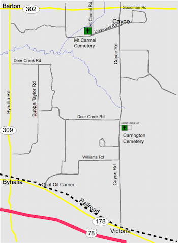 marshall county cemeteries