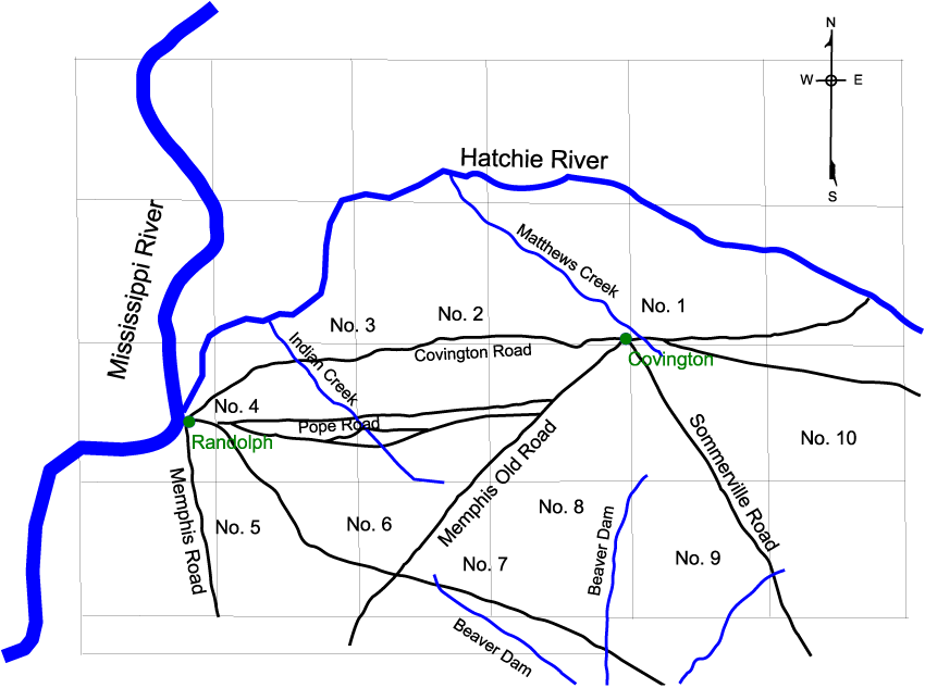 Tipton County 1836